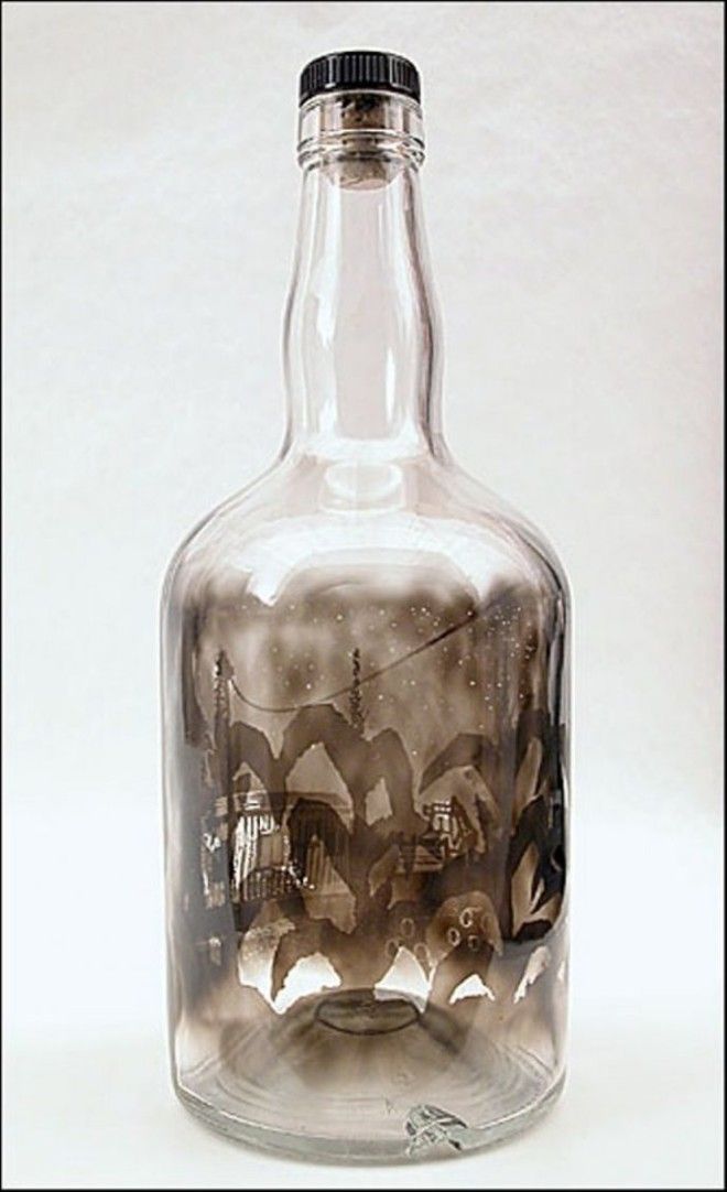 То что находится в этой бутылке поразит ваше воображение