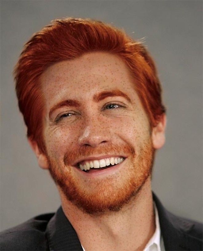 рыжие голливудские знаменитости если бы знаменитости были рыжими