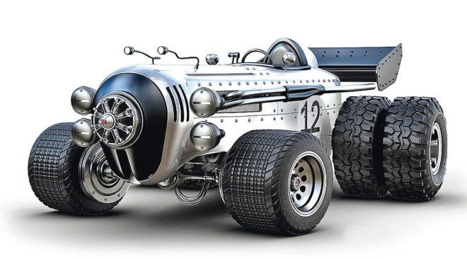 Жомар Машаду потрясающий автомобильный иллюстратор 