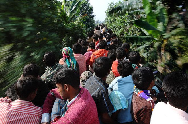 Час пик в разных странах мира