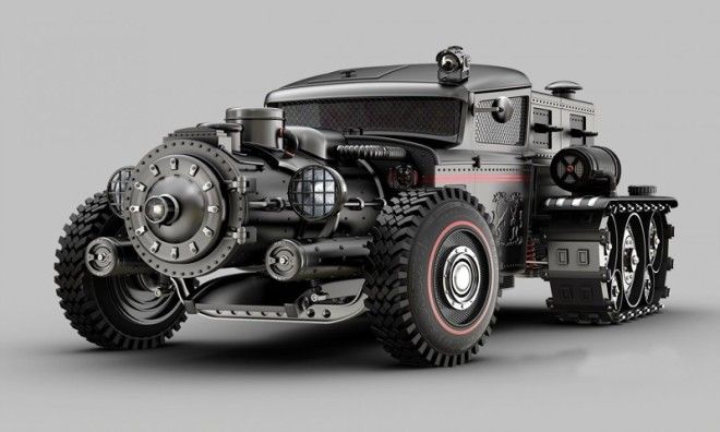 Жомар Машаду потрясающий автомобильный иллюстратор 