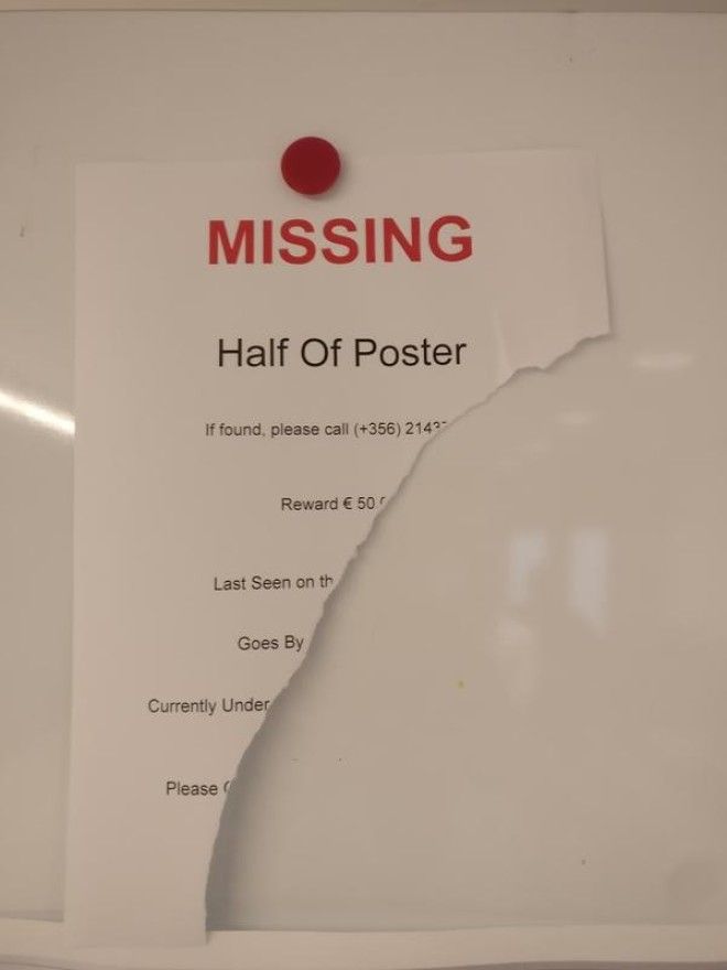 13 смешных объявлений о пропаже которые заставят вам улыбнутся