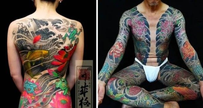 14 удивительных татуировок японской мафии якудза и их скрытое значение
