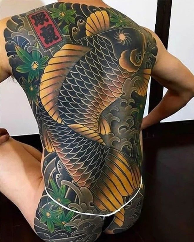 14 удивительных татуировок японской мафии якудза и их скрытое значение