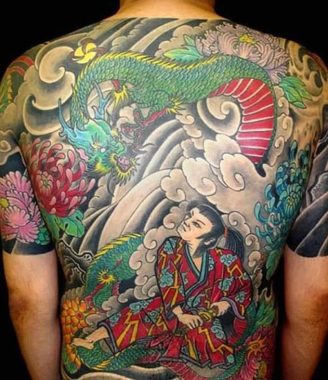 14 удивительных татуировок японской мафии якудза и их скрытое значение