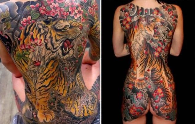 14 удивительных татуировок японской мафии якудза и их скрытое значение