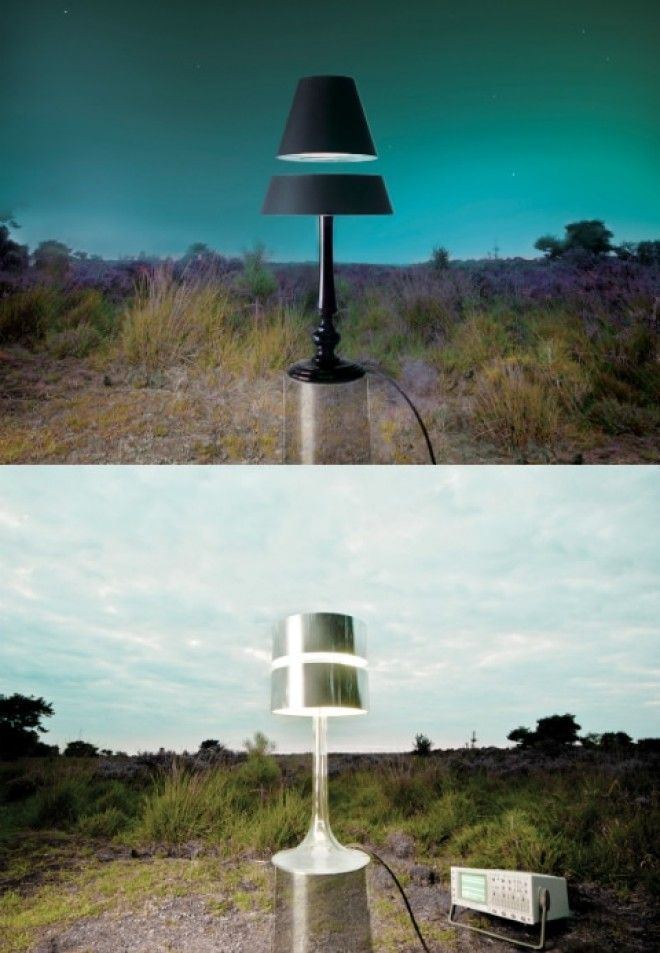 Будущее уже наступило предметы интерьера которые парят в воздухе