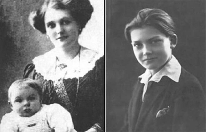 Жан Маре с матерью Фото alaindelonru